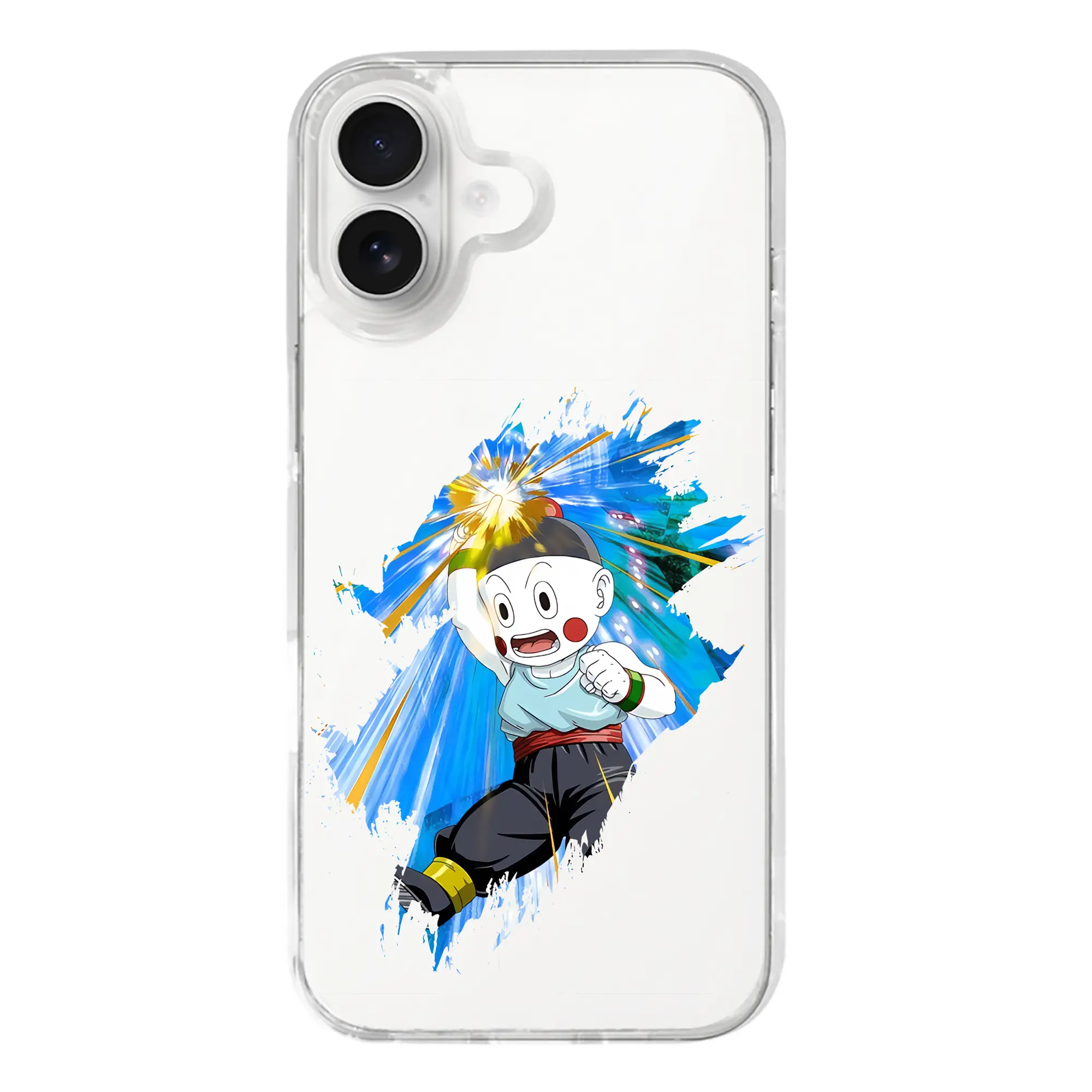 ドラゴンボール グッズ チャオズ - iPhone 17シリーズ 透明スマホケース – 薄型・耐衝撃・精密フィット保護カバー